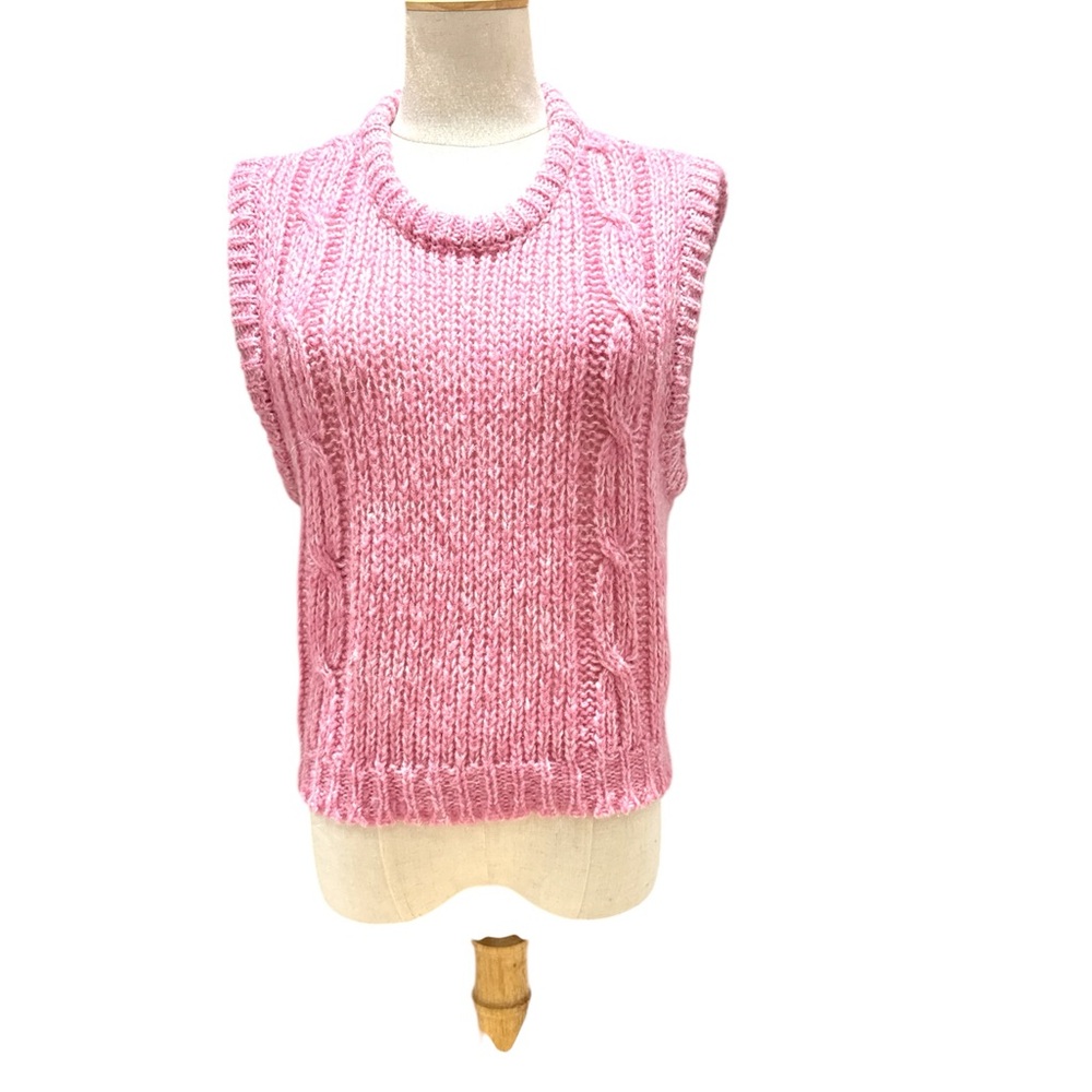 Vintage Santa Cruz Pink Sweater Vest